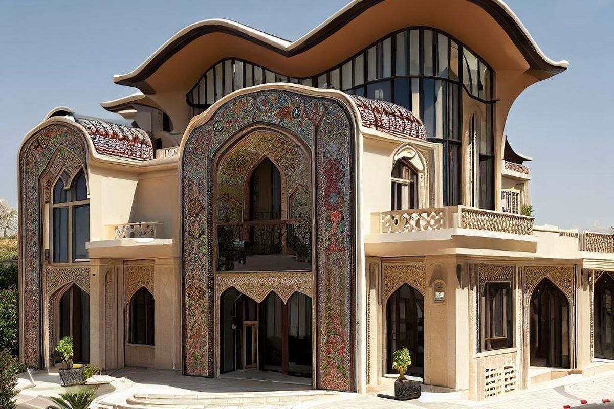 خانه هایی با معماری قاجاری