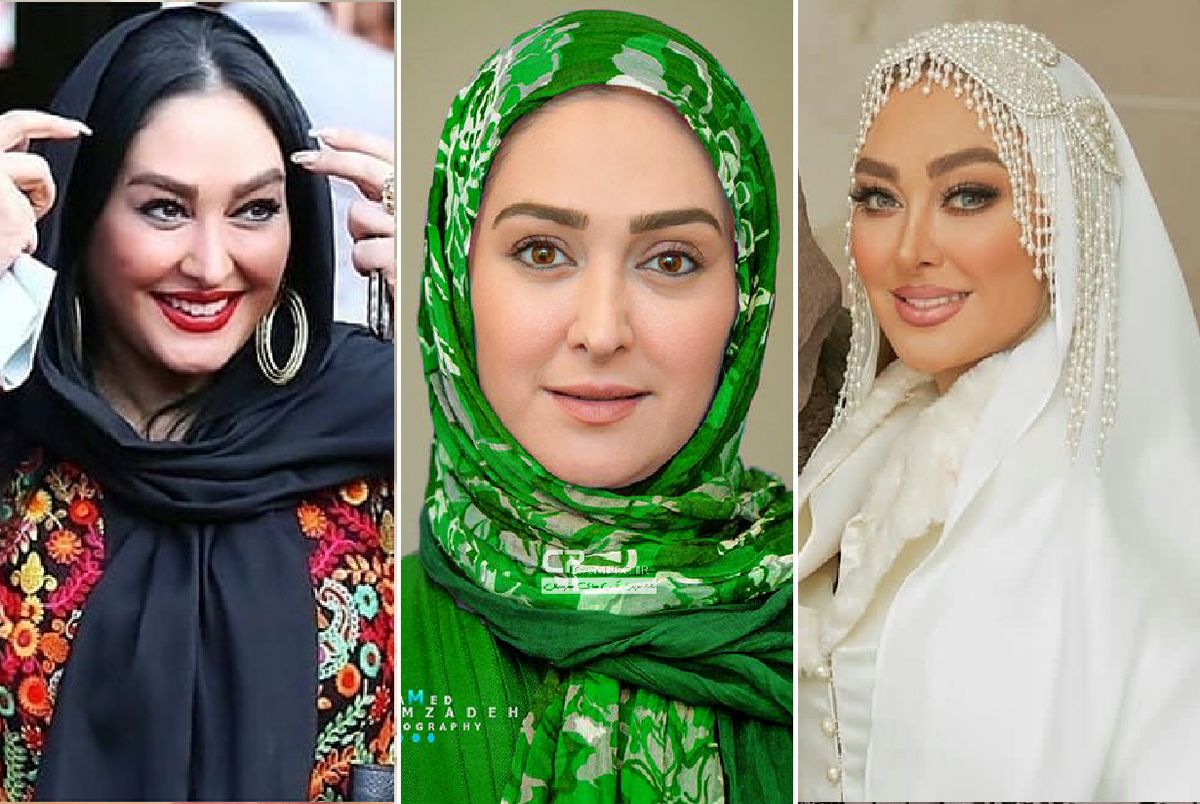 ۶ بازیگر زن ایرانی که ناگهان تغییر قیافه داده‌اند