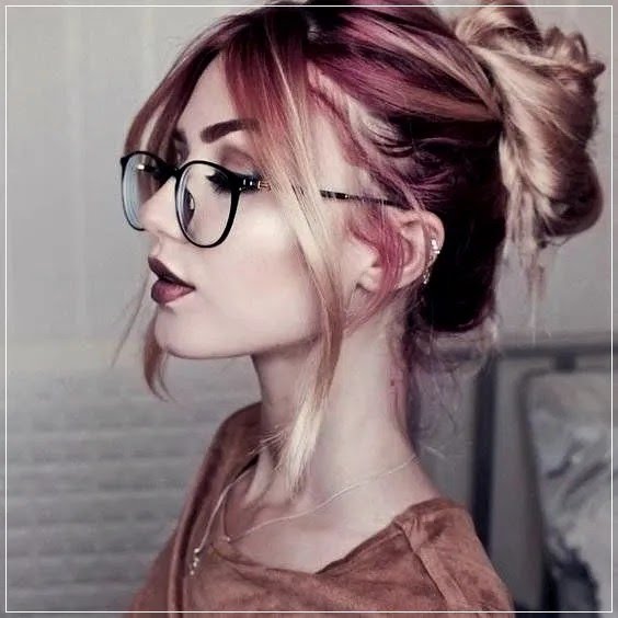 مدل موهای جذاب با عینک برای خانم‌ها