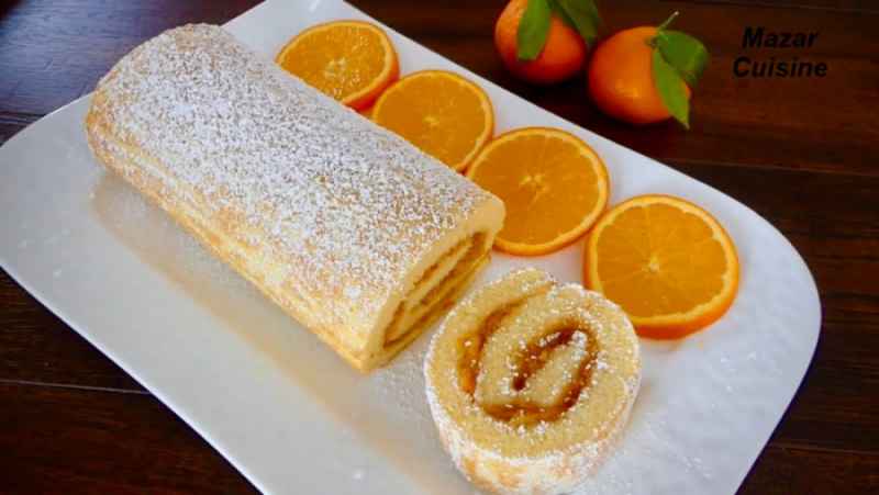 رولت پرتقالی یکی از شیرینی ها و دسر های بین‌المللی است که بسیار پرطرفدار است. و مهمولا برای مهمانی های خاص سرو می‌شود.